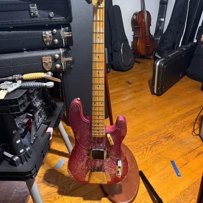 Fender Precision Bass 2000-2022? Master relic- Pink Paisley image 2
