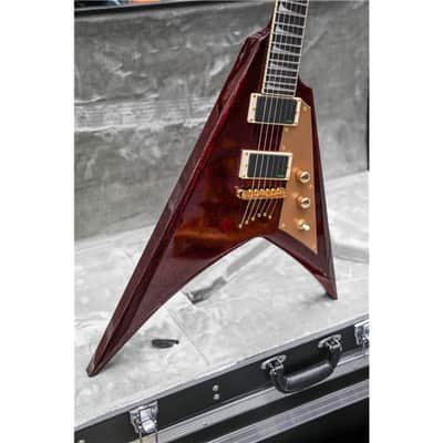 ESP LTD KH-V Red Sparkle Kirk Hammett Signature image 19