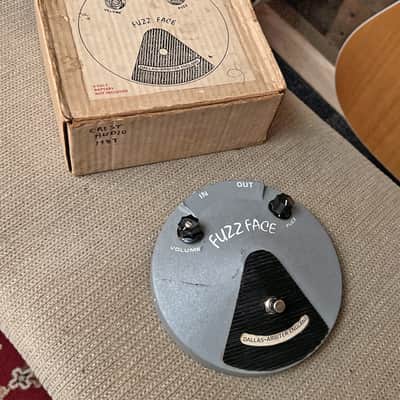 Crest Audio Dallas Arbiter England Fuzz Face 1987 Vintage Fuzz Pedal w/ Original Box image 15