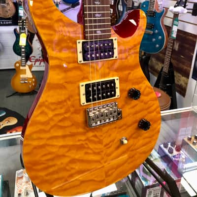 PRS SE Custom 24, 25th Anniversary 2009 Made In Korea Vintage Yellow with Deluxe Case - Pre Owned image 5