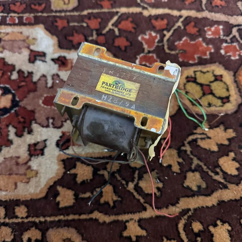 Vintage 1970s Hiwatt Sound City Partridge TH1757 Output Transformer Amplifier image 1