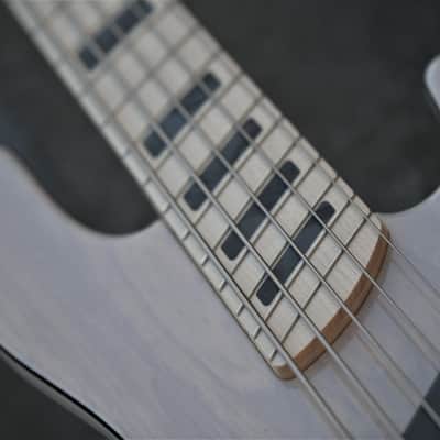 Dingwall Super J 5-string - Custom Order - Trans White Gloss image 8