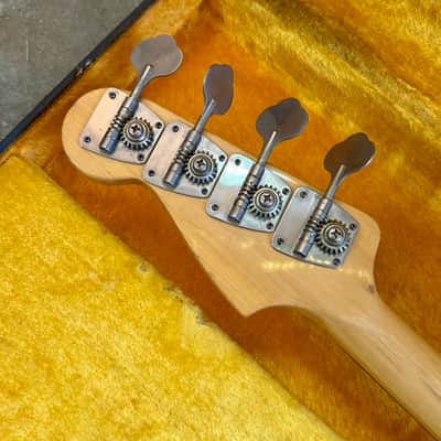 Greco “Gneco” Electric Precision Bass  c 1974 - Natural original vintage MIJ Japan Matsumoku image 7