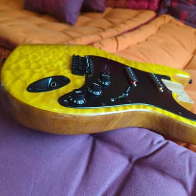 Warmoth Stratocaster 2018 Yellow image 6