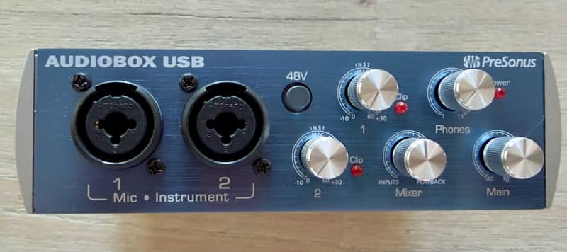 PreSonus AudioBox USB Audio Interface - Blue image 1