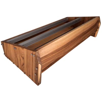 6U / 126hp Eurorack case EVA • Rails + M3 nuts / Walnut / Unpowered image 5
