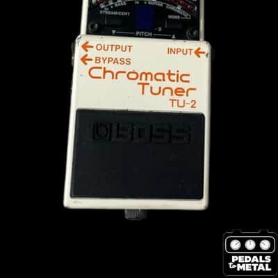 Boss TU-2 Chromatic Tuner (Dark Gray Label) 1998 - 2009 - White - X18615 image 1