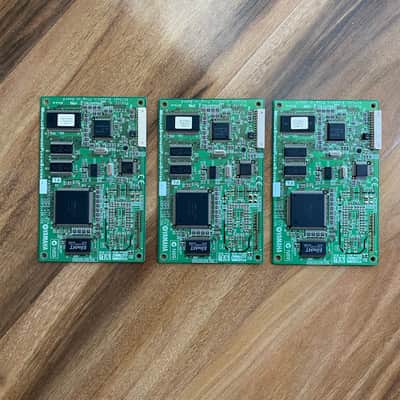 PLG150-VL Expansion Boards x 3 with Yamaha MU128 Synthesizer - Excellent Condition