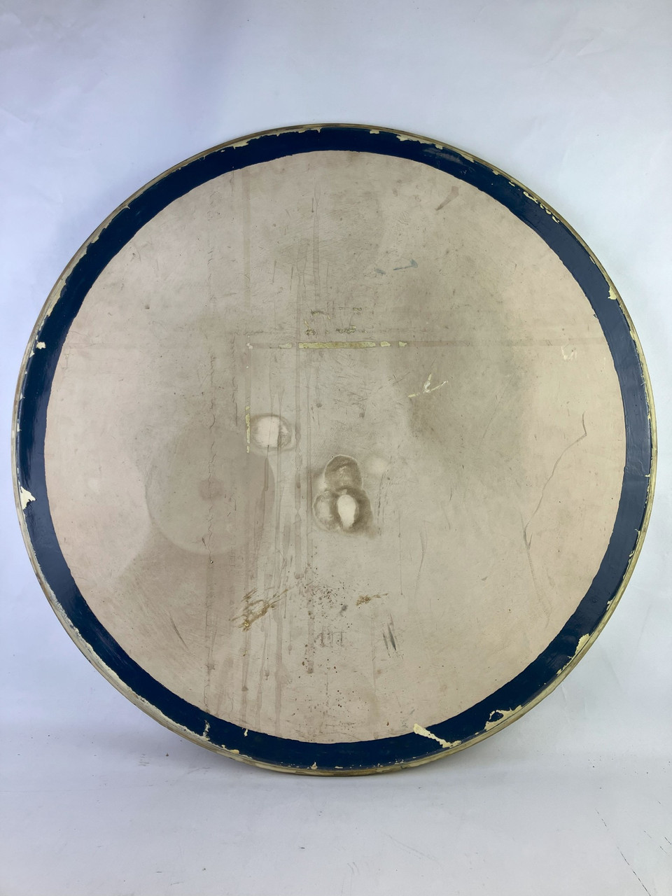 Slingerland 28" Calf Skin Bass Drum Head Vintage 40s Batter/Resonant USA Chicago — main photograph
