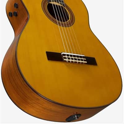 Yamaha CG-TA TransAcoustic Classical Guitar - Natural image 3