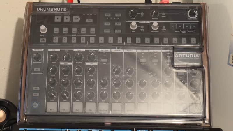Arturia DrumBrute with Decksaver image 1