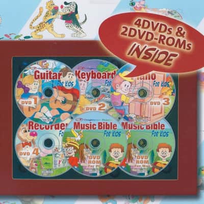 Music Bible For Kids Learn To Play Electronic Keyboard Lessons Book DVDs - P5 image 2