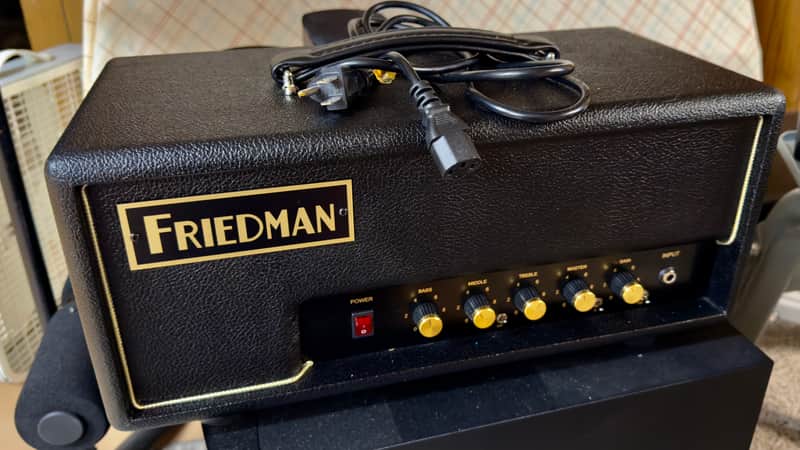 Friedman Pink Taco V2 20-Watt Guitar Amp Head 2022 - Present - Black image 1