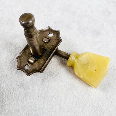 Kluson Deluxe Single Line Single Ring Treble Tuner - Nickel image 5
