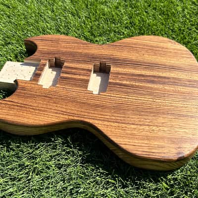SHC - SG Style 7 string kit - natural shellac, oil stain, and matte poly image 5