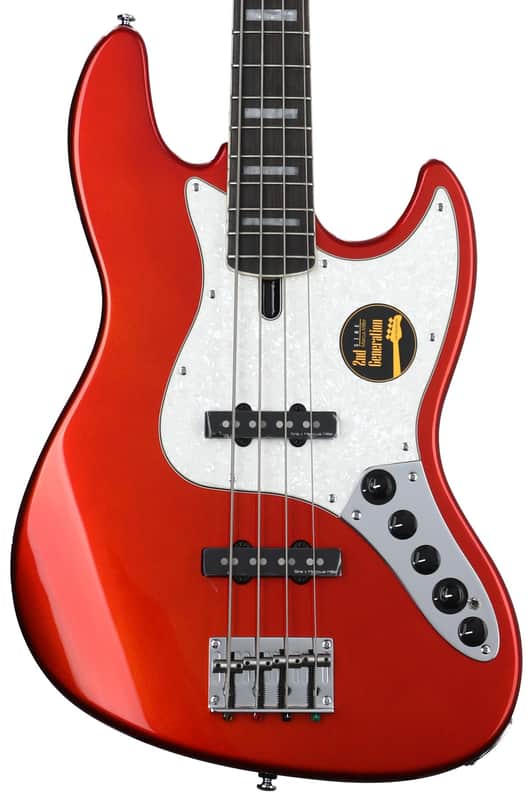Sire Marcus Miller V7 Alder 4-string Bass Guitar - Bright Metallic Red image 1