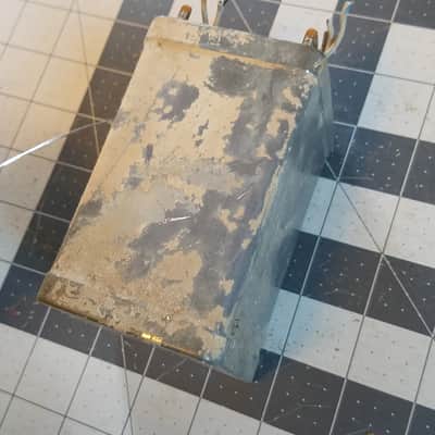 BTC 5223 Voltage Stabilizer  Vintage Power Transformer Tested 110 / 6.3 V Tube Amp Project 1950s image 2