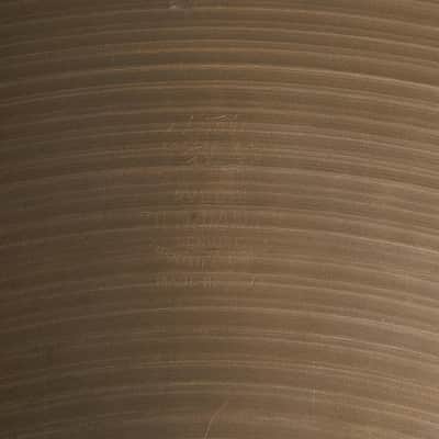 1970s Zildjian A 20" Crash Ride Cymbal 1908g image 4