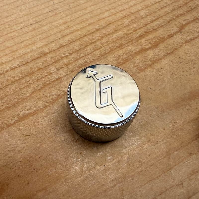 Genuine Gretsch Electromatic G-Arrow Logo Knob - Chrome - Single (1) Knob image 1