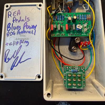 REA Pedals *CLONE * Runoffgroove ROG Peppermill overdrive *Clone* 2026 - White image 7