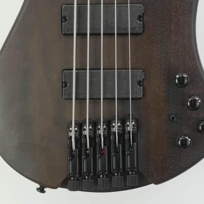 Ibanez EHB605WNF EHB Ergonomic Headless Bass Walnut Flat image 3