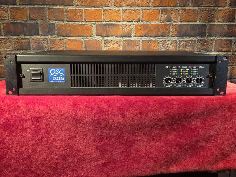 QSC CX204 4-Channel Power Amplifier #2 image 1