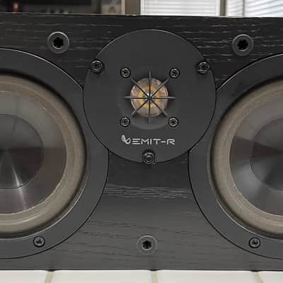 Infinity CS Video Center Channel with EMIT-R tweeter 1990 Black image 1