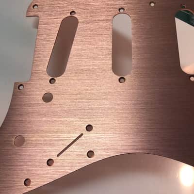 Stratocaster Style Aluminum Pickguard - 2026 - Rose Gold image 4
