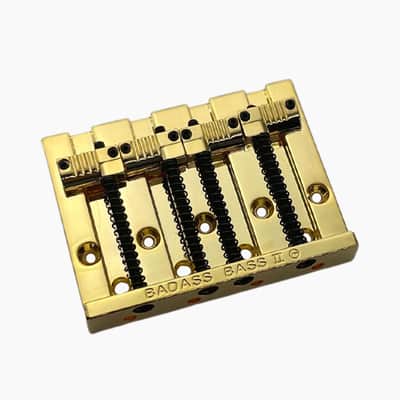 Leo Quan® Badass II™ 4-String Bass Bridge-Chrome image 17