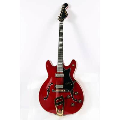 Hagstrom '67 Viking II Hollowbody Electric Guitar Regular Transparent Wild Cherry