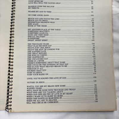 Used Jimmy Swaggart 100 Favorites Songbook -Music Book image 3