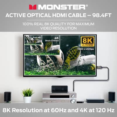 Monster VMM20013 M3000 HDMI 2.1 Cable. 30 Meter image 2