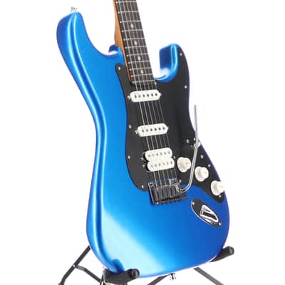 Fender American Ultra II Stratocaster® HSS, Ebony Fingerboard, Noble Blue (B1) (22792) image 3