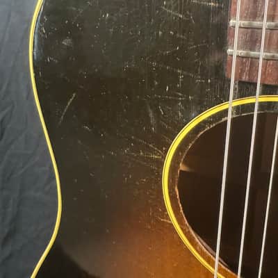 1951 Gibson J-45 | SCALLOPED BRACING | REVIEW VIDEO | BRAZILIAN FRETBOARD & BRIDGE image 5
