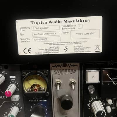 Tegeler Audio Manufaktur VTC Vari-Tube Compressor 2020s - Blue image 10