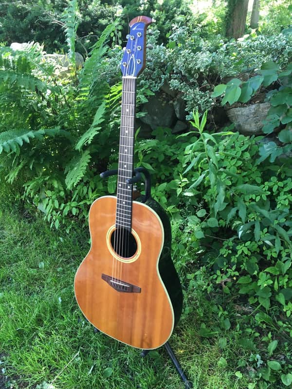1968 Ovation Original Balladeer Prototype/Experimental Shiny Bowl Natural OHSC image 1