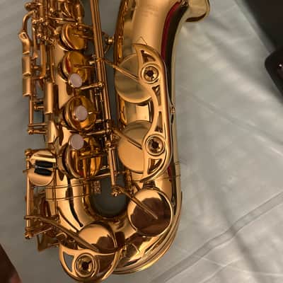 YAMAHA-YAS 34ll Alegro Alto Saxophone YAS-34llAllegro - Brass image 5