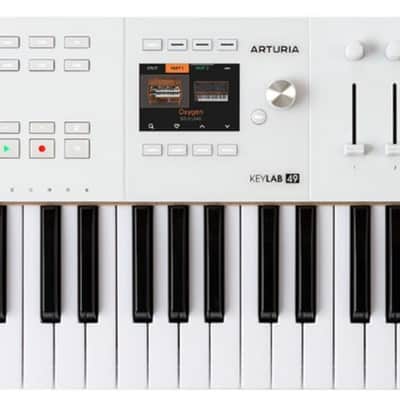 Arturia KeyLab 49 mk3 49-Key Universal MIDI Keyboard Controller in White
