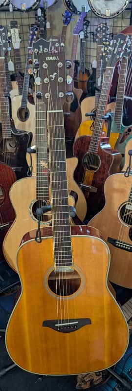 Yamaha FG-TA Dreadnought Acoustic Guitar With Built-in Effects image 1