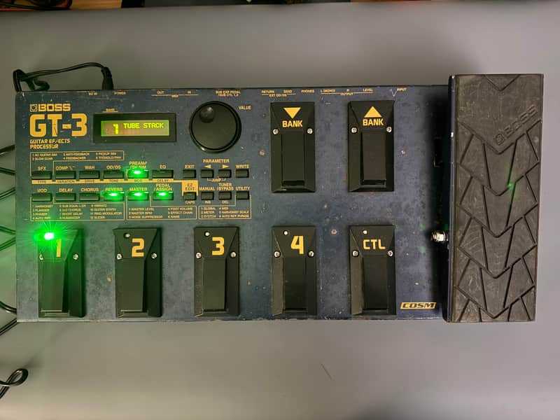 Boss GT-3 Multi-Effect Unit | Reverb