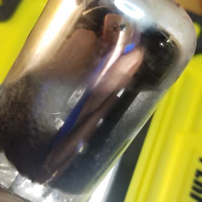 Sylvania Matched Pair (2) 7N7 Loktal tNOS AT1000 TESTED Vacuum Tubes greyglass T9 Bad Boy 3-hole dual triode (like 6SN7) 1952-1953 image 19