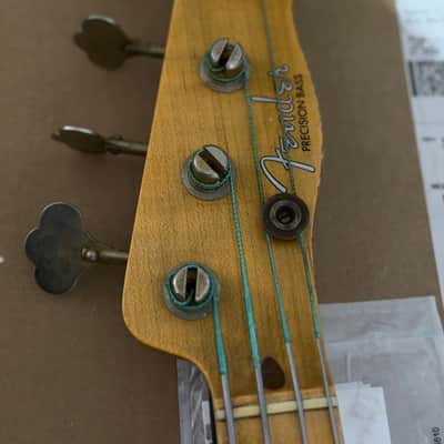 Fender Precision Bass 2000-2022? Master relic- Pink Paisley image 21