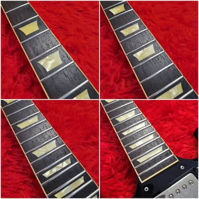 History SH-SG 2010 SG Standard Black - Heritage Wood - Original Hard Shell Case - Made By Fujigen in Japan MIJ image 7