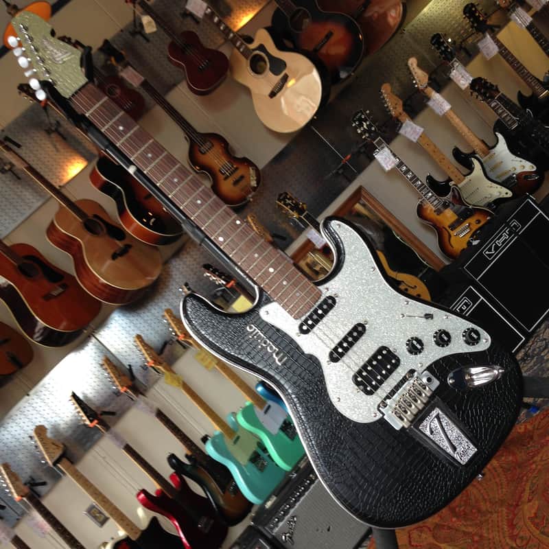 Italia Modulo Black Crocodile-Tolex image 1