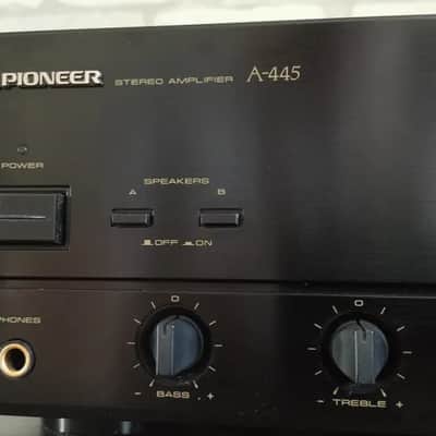 PIONEER A-445  ✅Servicad Warranty +Manual Rare Vintage Stereo Amplifier Japan 1989 Servicad Warranty +Manual image 6