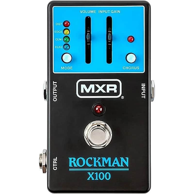 MXR Rockman X100 Preamp Pedal with Chorus image 1