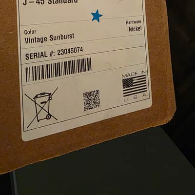 Gibson J-45 Standard Vintage Sunburst 2024 – Excellent Condition – OHSC & Case Candy image 13