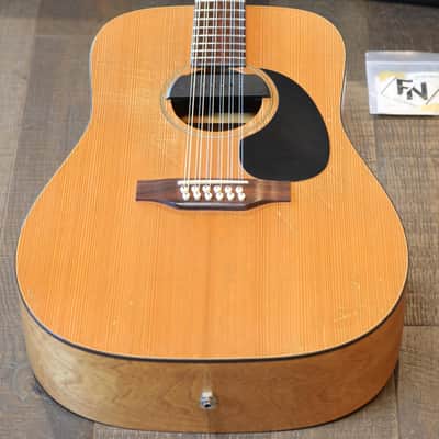Vintage! 1980’s Simon & Patrick Luthier W.C. Natural Satin 12-String Acoustic/ Electric Guitar + Case image 2