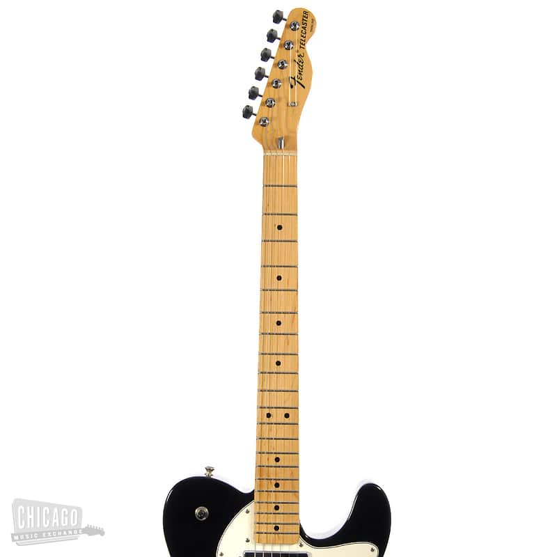 Fender Classic Player Telecaster Thinline Deluxe Black | Reverb