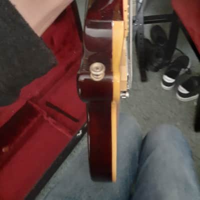 Greco MR1000 Mic Ralphs signature, nitro lacquer, fret edge binding, maxon PAFs, lawsuit MIJ 70s sun image 13